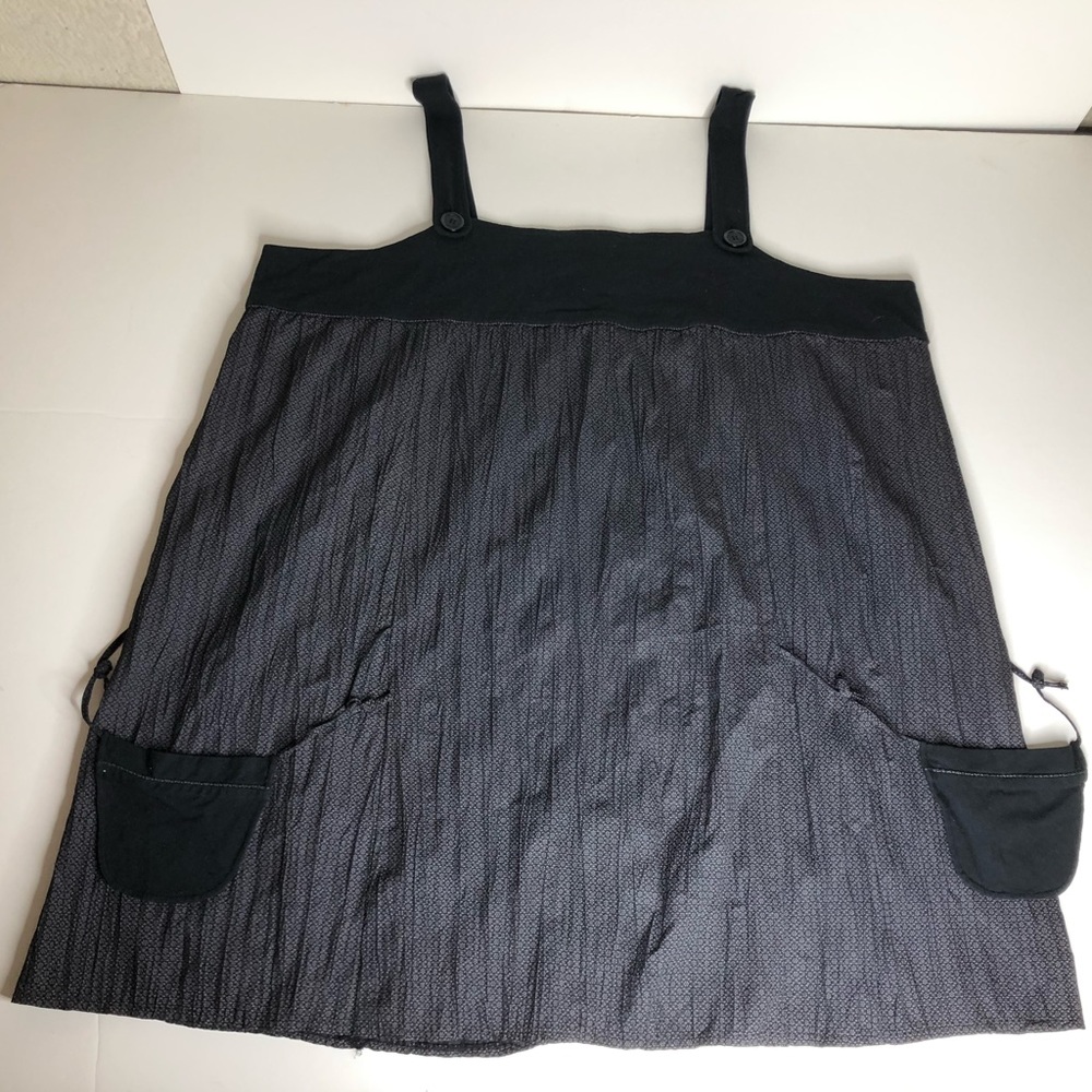 Taillissime Black/Grey Crinkle Jumper